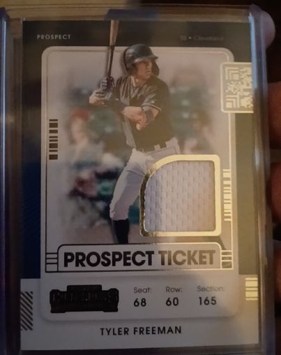 2021 Panini Contenders Rookie Ticket Tyler Freeman — front