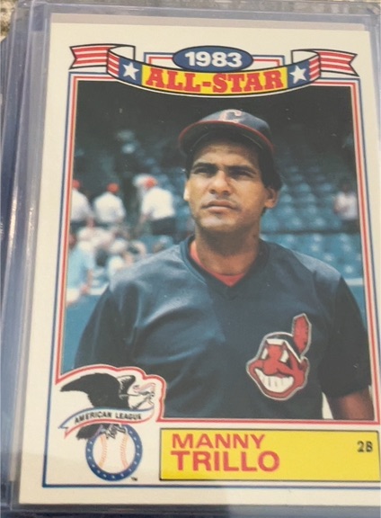 1984 Topps Glossy All-Stars #3 Manny Trillo — front