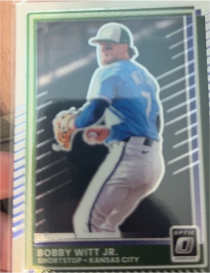 2025 Donruss Optic #27 Bobby Witt Jr. — front