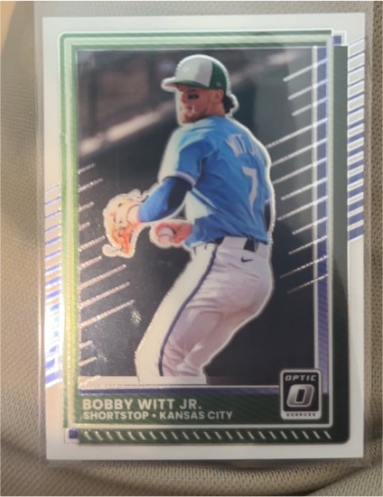 2025 Donruss Optic #27 Bobby Witt Jr. — front