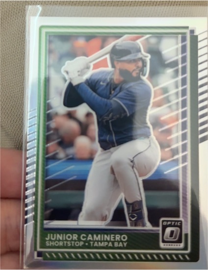 2025 Donruss Optic #40 Junior Caminero — front