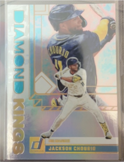 2025 Donruss Diamond Kings #17 Jackson Chourio — front