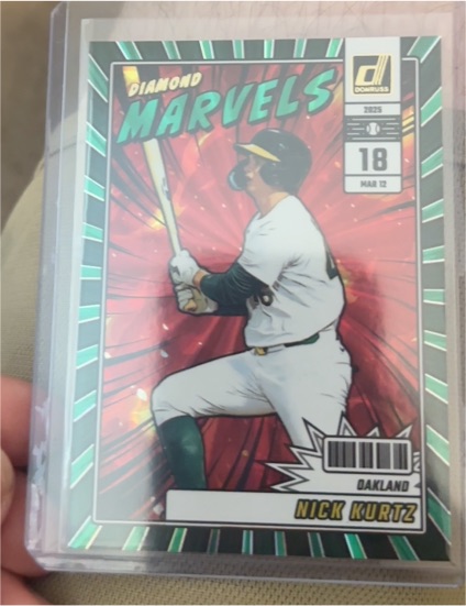 2025 Donruss Diamond Marvels #2 Nick Kurtz — front
