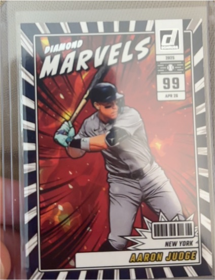 2025 Donruss Diamond Marvels #16 Aaron Judge — front