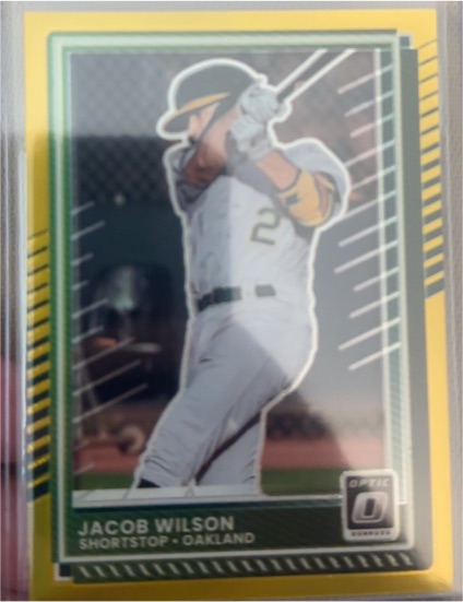 2025 Donruss Optic #76 Jacob Wilson — front