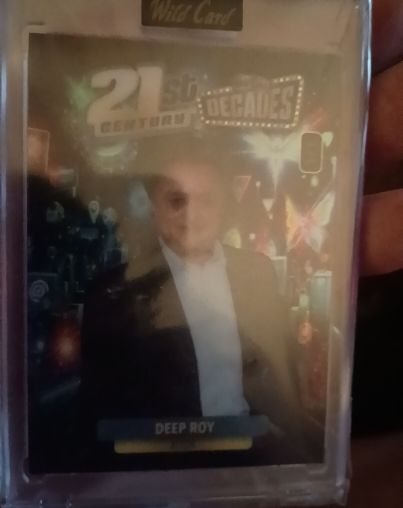 2024 Wild Card Decades 21st Century #1/1 Deep Roy — front