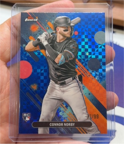 2025 Topps Finest #81 Connor Norby — front