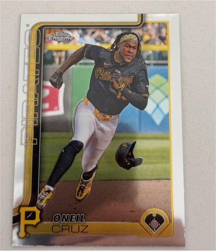 2025 Topps Chrome #252 Oneil Cruz — front