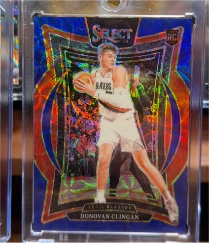 2024-25 Panini Select #69 Donovan Clingan — front