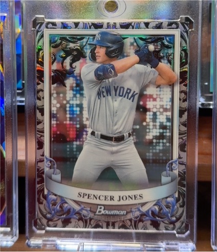 2024 Bowman Sterling #BSP-7 Spencer Jones — front