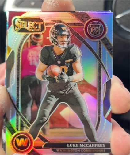 2024 Panini Select #279 Luke McCaffrey — front
