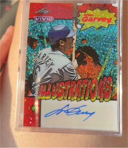 2024 Leaf Vivid Illustrations #VI-SG1 Steve Garvey — front