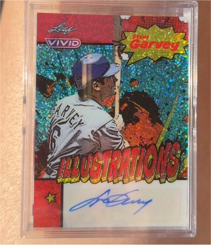 2024 Leaf Vivid Illustrations Steve Garvey — front