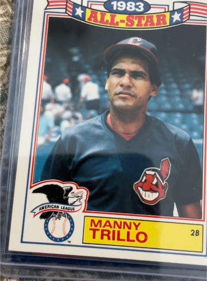 1984 Topps Glossy All-Stars #3 Manny Trillo — front