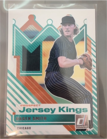 2025 Donruss #PJK-HS Hagen Smith Jersey Kings — front