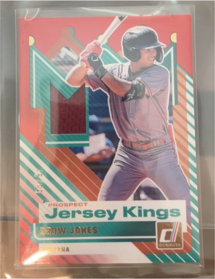 2025 Donruss #PJK-DJ Druw Jones Jersey Kings — front
