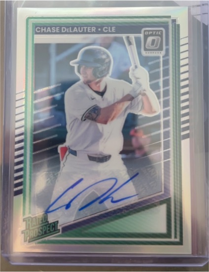 2025 Donruss Optic #107 Chase DeLauter — front