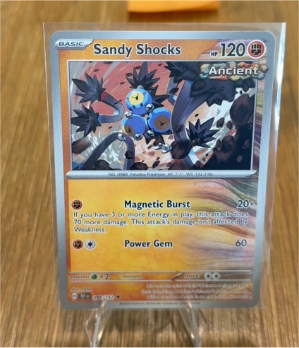 2024 Pokémon Scarlet & Violet Temporal Forces #098 Sandy Shocks — front