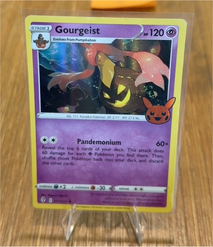 2022 Pokémon Trick or Trade #077 Gourgeist — front