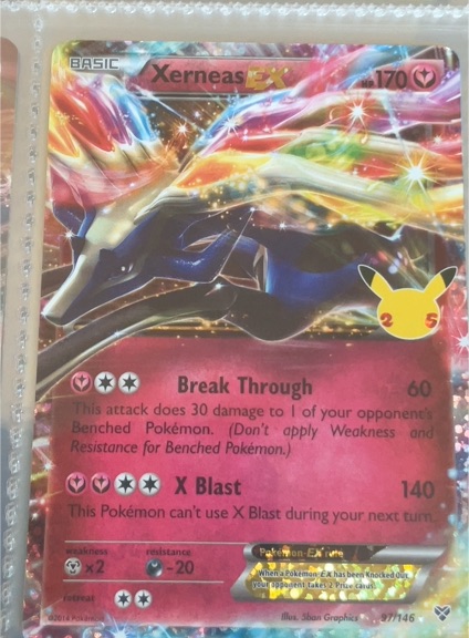 Pokémon Celebrations Classic Collection #97/146 Xerneas EX — front