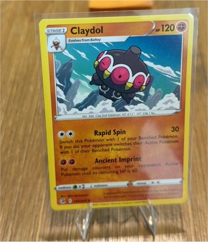 2021 Pokémon Fusion Strike #145 Claydol — front