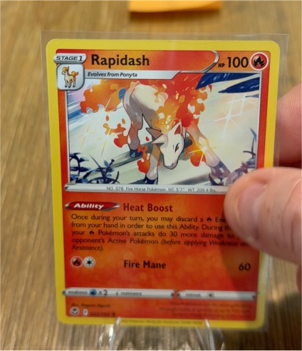 2022 Pokémon TCG Silver Tempest #022 Rapidash — front