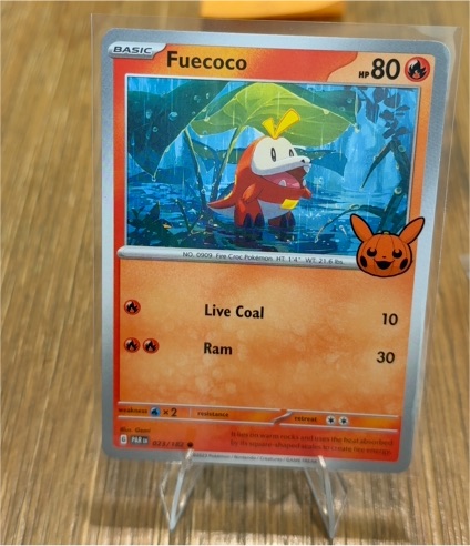 2024 Pokémon Trick or Trade #023 Fuecoco — front