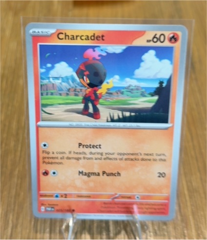 2023 Pokémon Paradox Rift #025 Charcadet — front