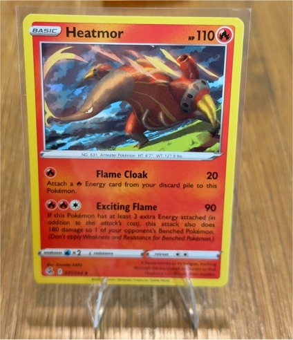 2021 Pokémon Fusion Strike #041 Heatmor — front
