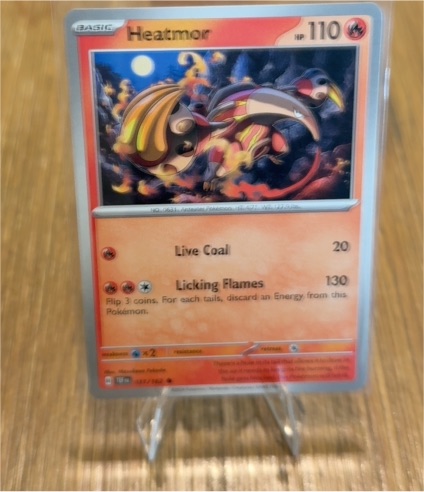 2024 Pokémon Temporal Forces #031 Heatmor — front