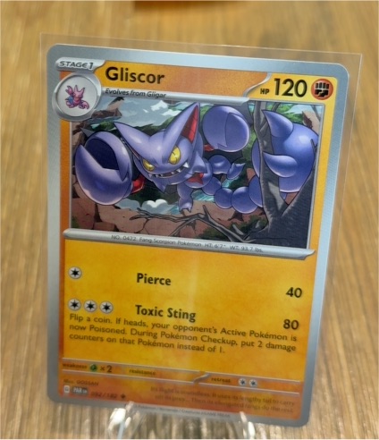 2023 Pokémon SV04: Paradox Rift #092 Gliscor — front