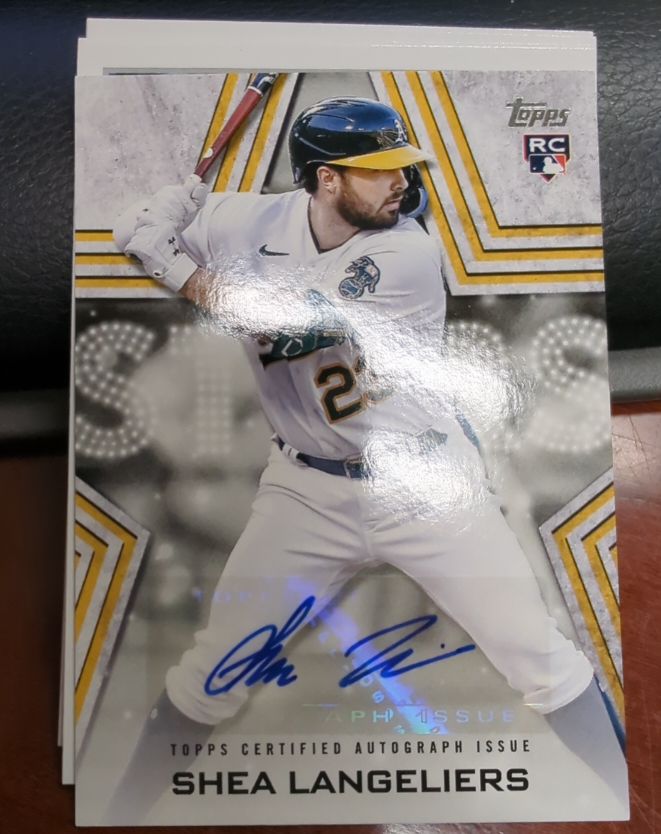 2023 Topps Baseball Stars Autographs #BSA-SL Shea Langeliers — front