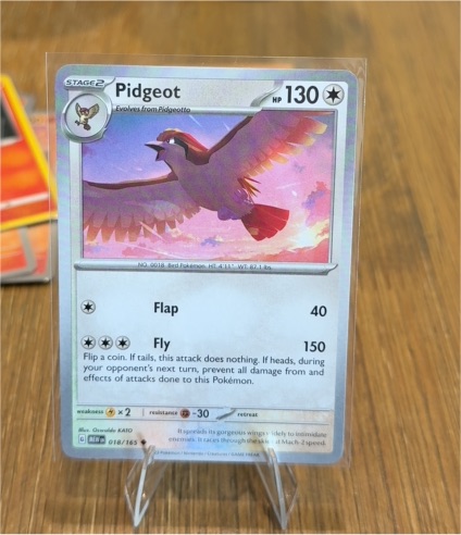 2023 Pokémon Scarlet & Violet 151 #018 Pidgeot — front