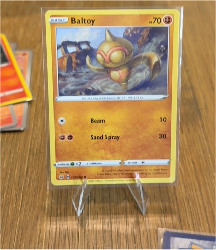 2020 Pokémon Sword & Shield #101 Baltoy — front