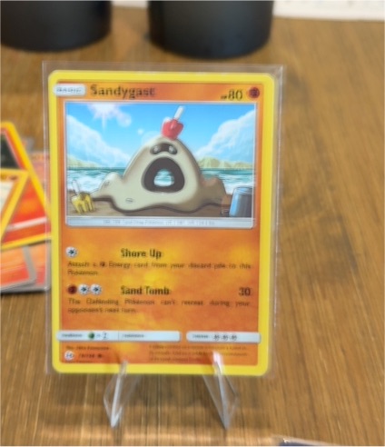 2017 Pokémon Sun & Moon #74 Sandygast — front