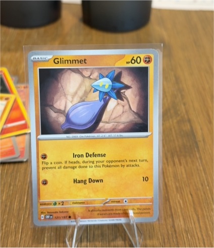 2023 Pokémon #121 Glimmet — front