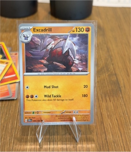 2024 Pokemon Scarlet & Violet Temporal Forces #086 Excadrill — front