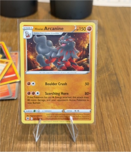 2022 Pokémon #071 Hisuian Arcanine — front