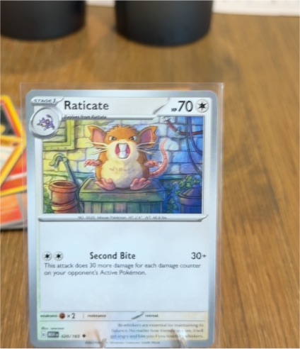 2023 Pokémon Scarlet & Violet 151 #20 Raticate — front