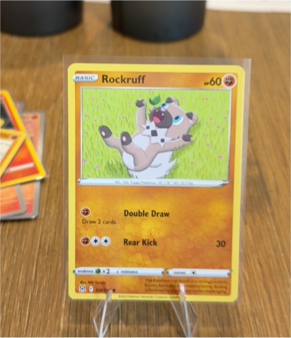 2022 Pokémon Lost Origin #109 Rockruff — front