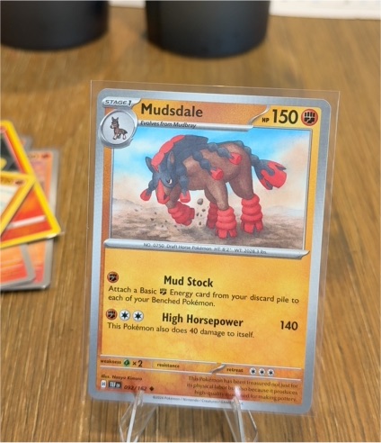 2024 Pokémon Temporal Forces #092 Mudsdale — front