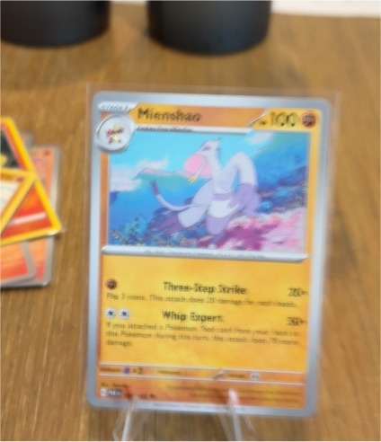 2023 Pokemon SV04: Paradox Rift #097 Mienshao — front