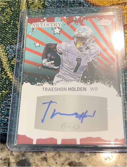 2024 Sage Artistry #A-TH Traeshon Holden — front