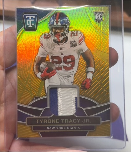 2024 Panini Totally Certified #TCM-TTJ Tyrone Tracy Jr. — front