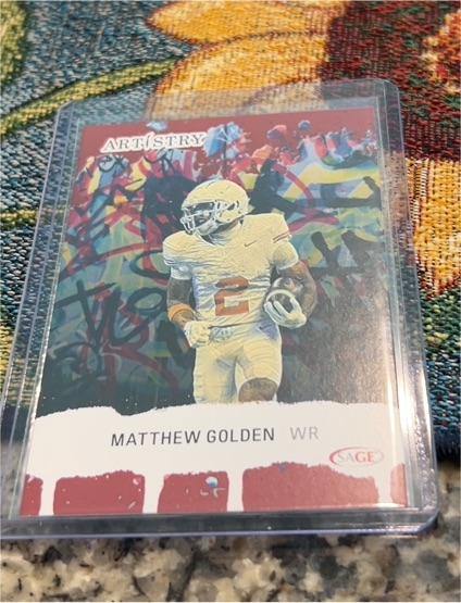 2025 Sage Artistry Matthew Golden — front