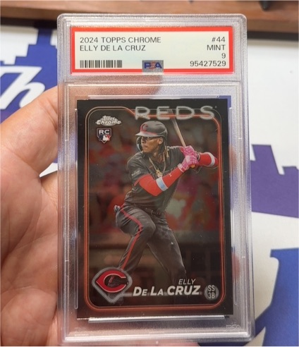 2024 Topps Chrome #44 Elly De La Cruz — front