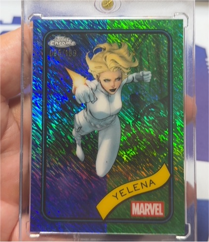2025 Topps Chrome Marvel #83 Yelena — front