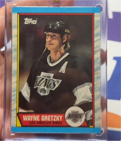 1989-90 Topps #156 Wayne Gretzky Los Angeles Kings — front