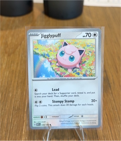 2023 Pokémon TCG Scarlet & Violet 151 #039 Jigglypuff — front
