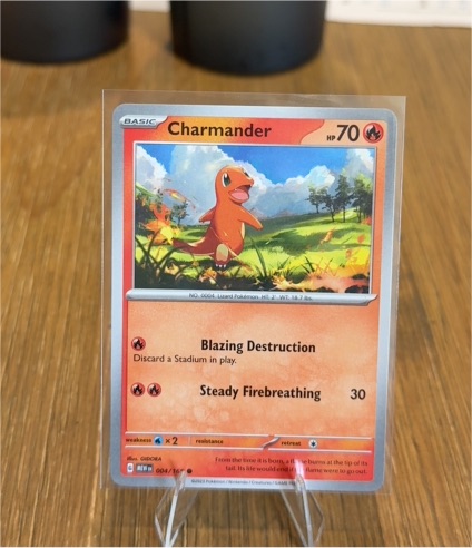 2023 Pokémon Scarlet & Violet 151 #004 Charmander — front